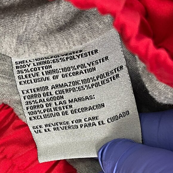 Vintage 58 Sports University of Georgia Bulldogs Windbreaker Medium‎ Red 1/4 Zip - Picture 11 of 14